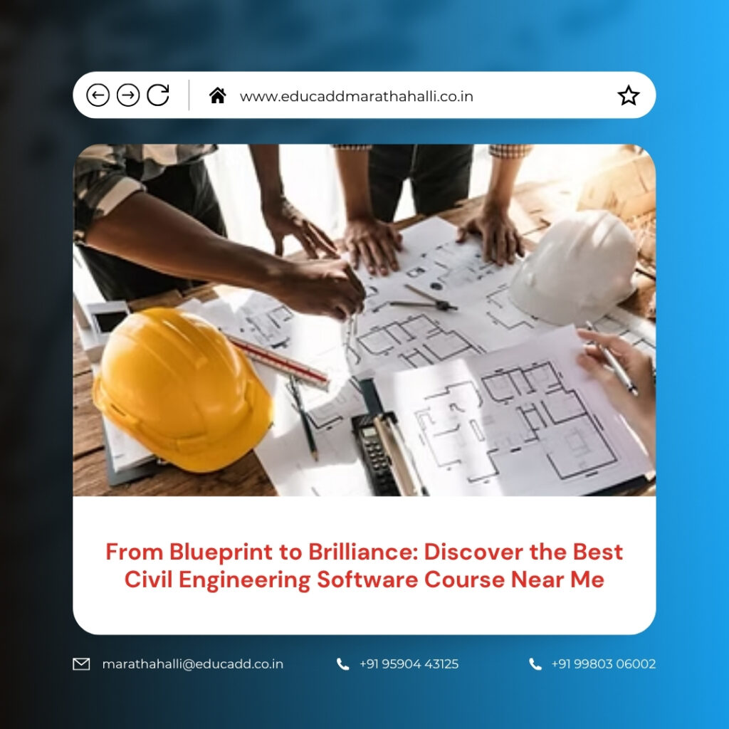 civil engineering software course near me