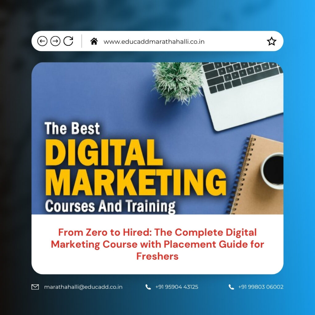 Digital Marketing Course Placement