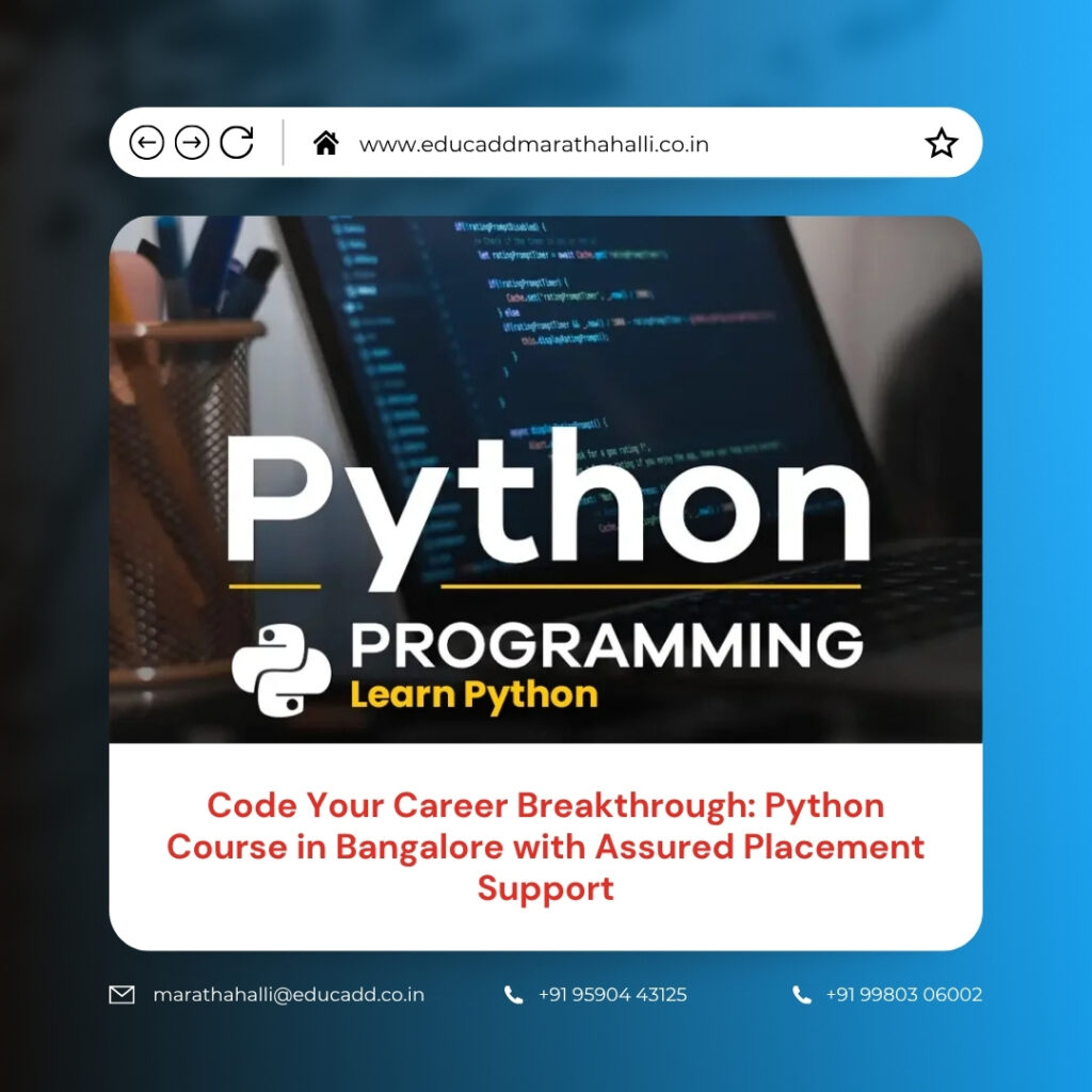 Python Course Bangalore Placement