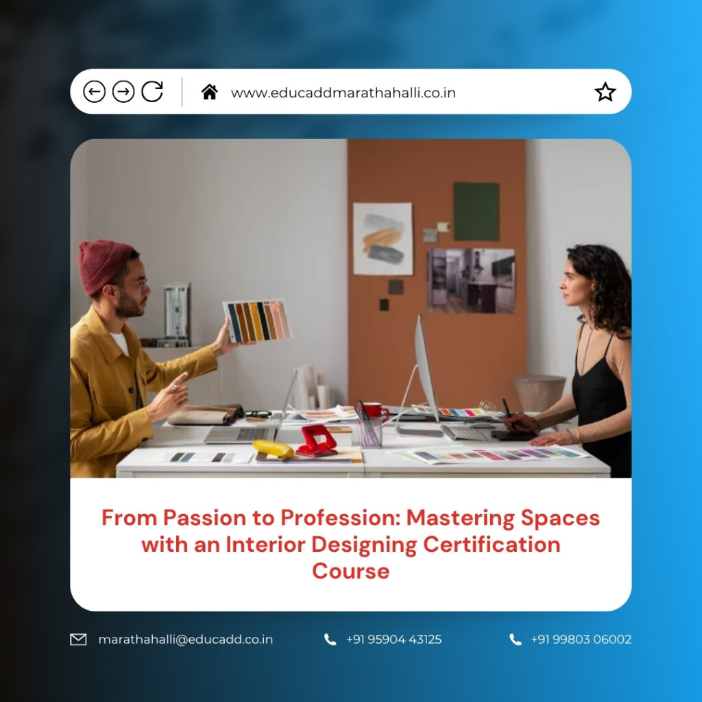 Interior Designing Certification Course