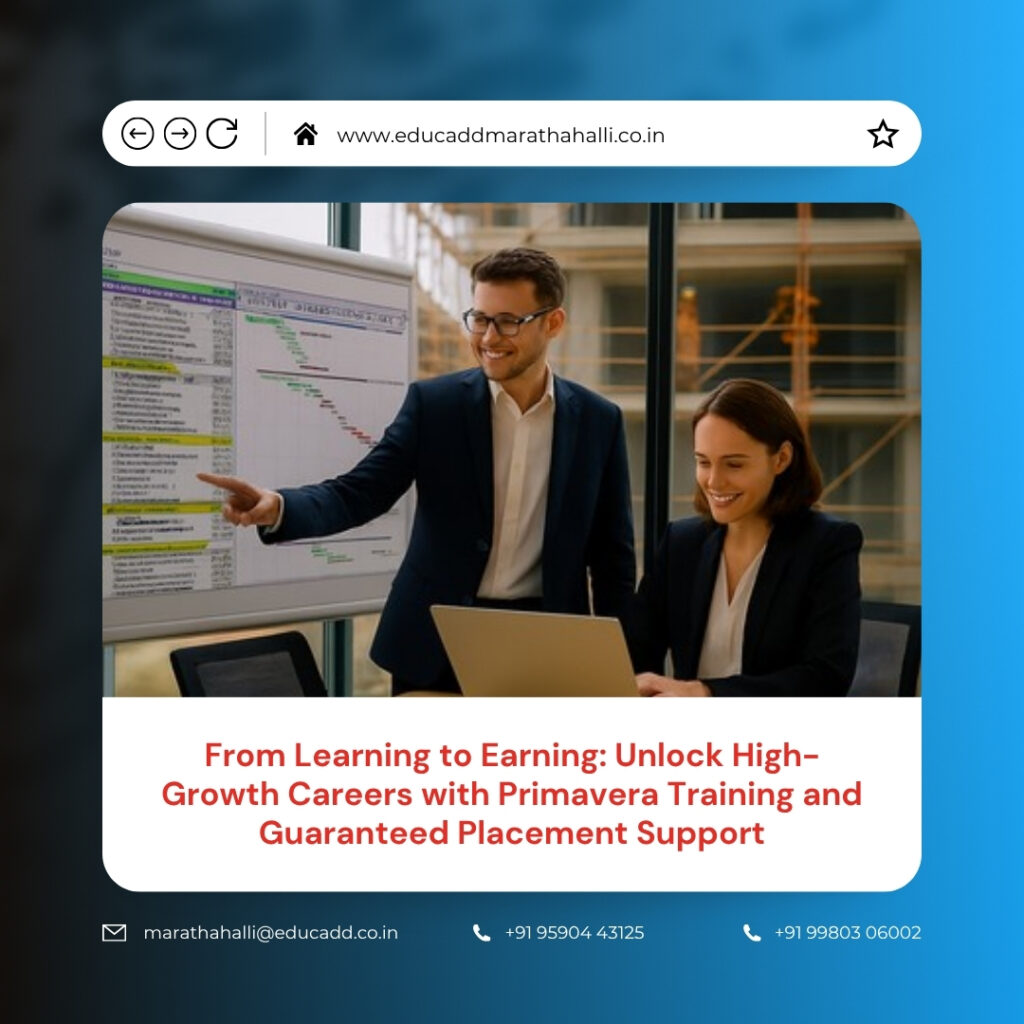 Primavera Training Career Growth