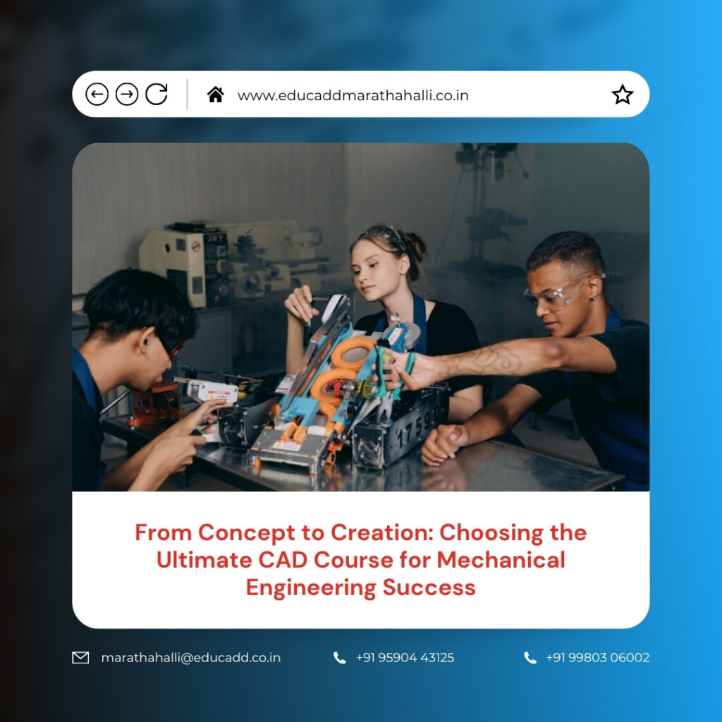 Mechanical CAD Course Training