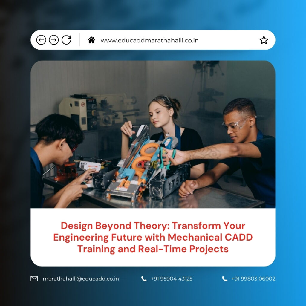 Mechanical CADD Training Projects