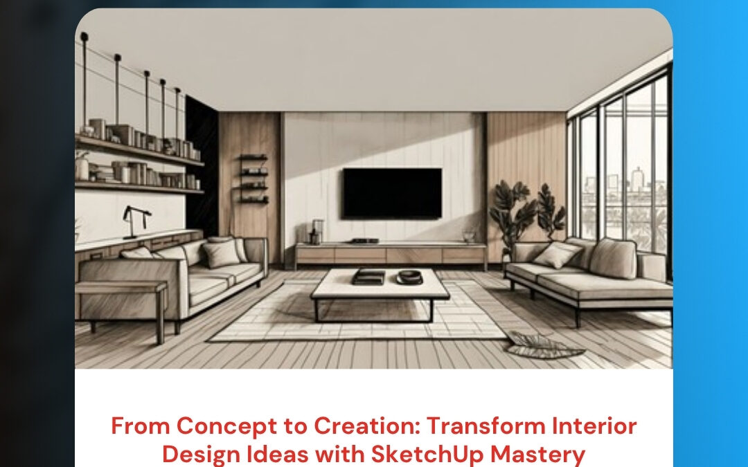From Concept to Creation: Transform Interior Design Ideas with SketchUp Mastery