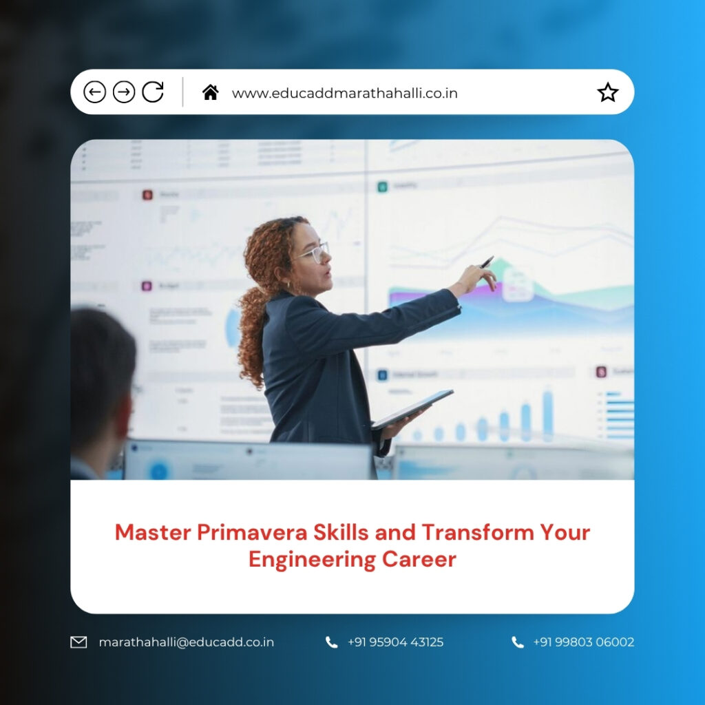 Primavera Training For Engineers
