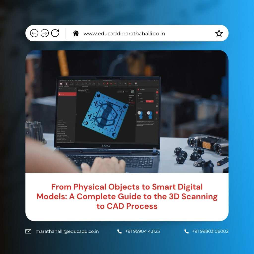 3D Scanning CAD Process