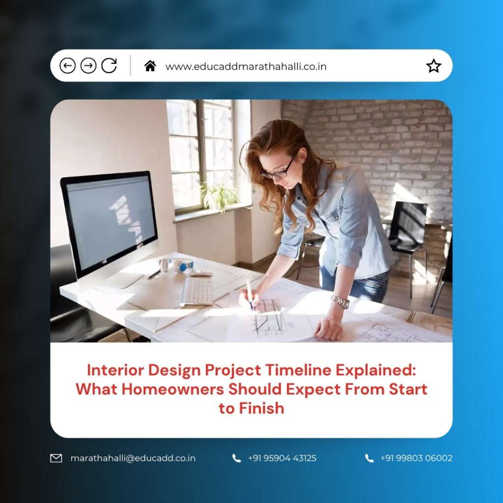 Interior Design Timeline