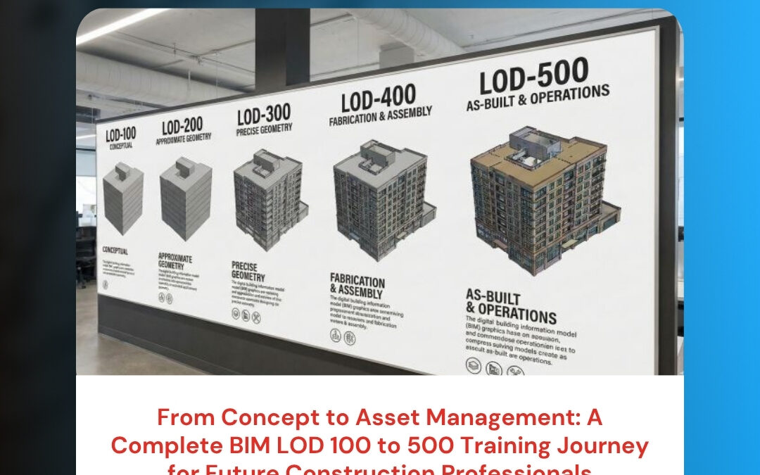 From Concept to Asset Management: A Complete BIM LOD 100 to 500 Training Journey for Future Construction Professionals