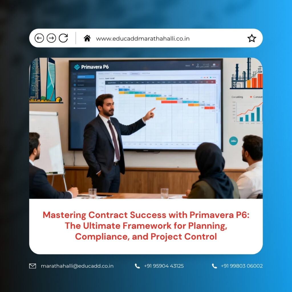 Primavera P6 Contract Planning