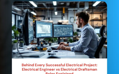 Behind Every Successful Electrical Project: Electrical Engineer vs Electrical Draftsman Roles Explained