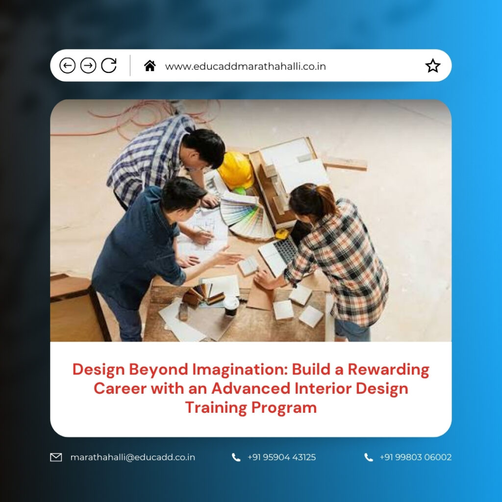 Advanced Interior Design Training