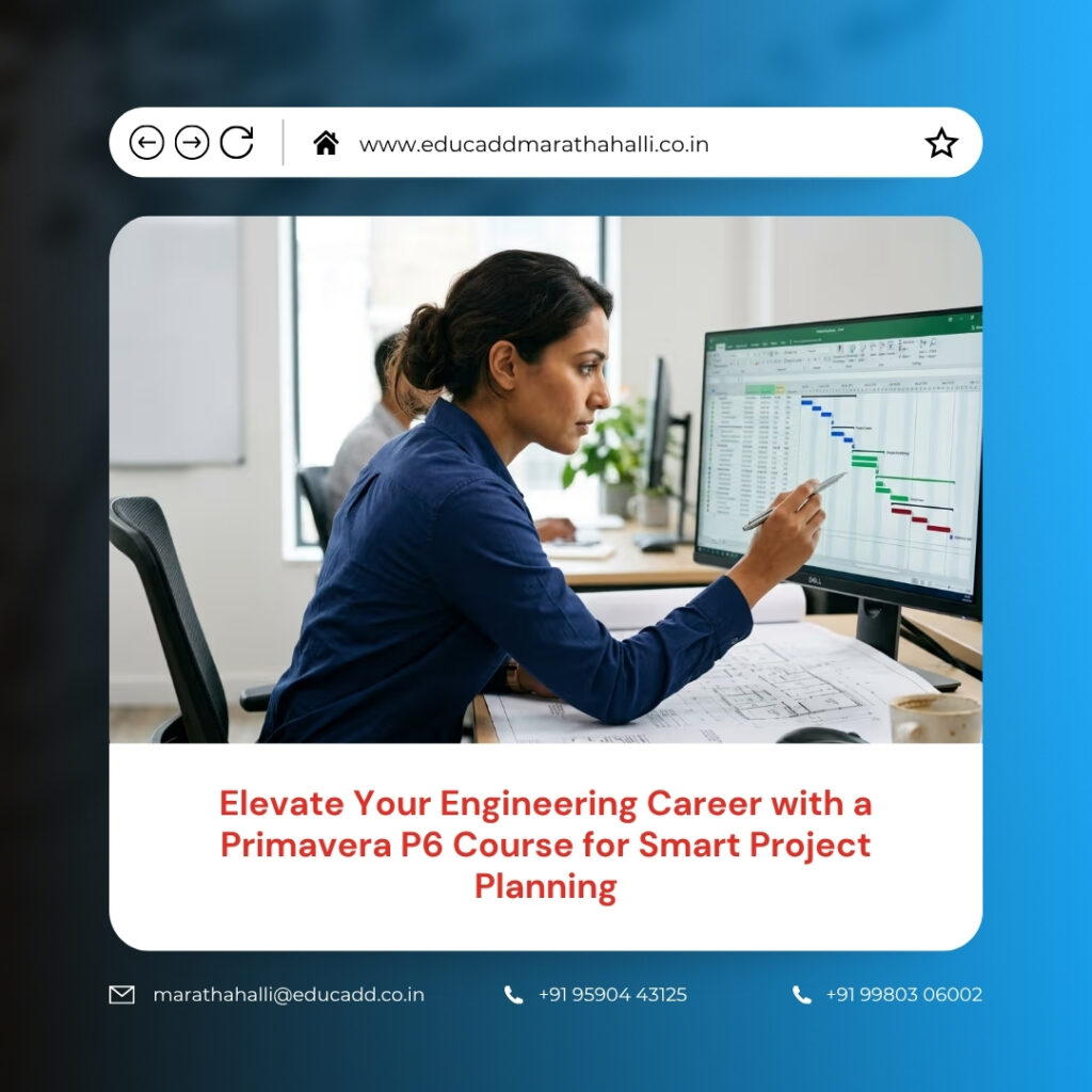 Primavera P6 Course Training