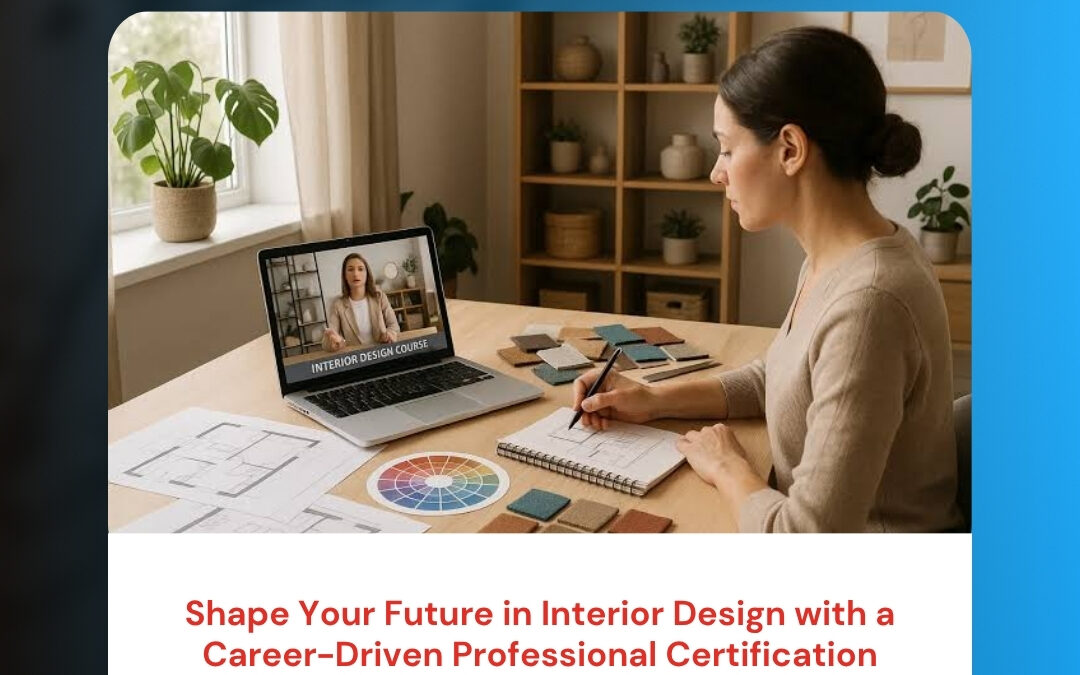 Shape Your Future in Interior Design with a Career-Driven Professional Certification