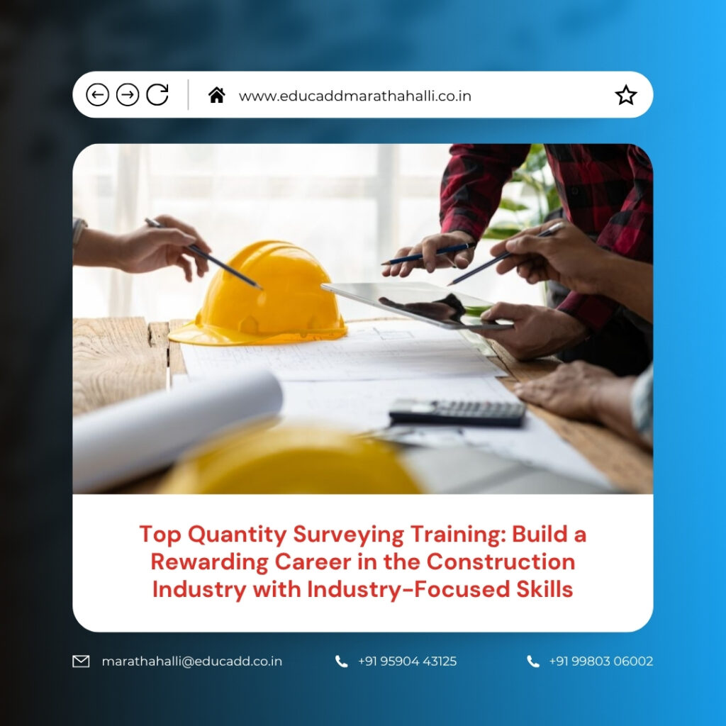 Top Quantity Surveying Training