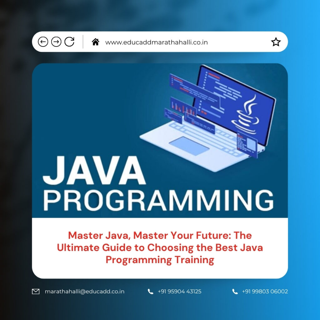 Best Java Programming Training