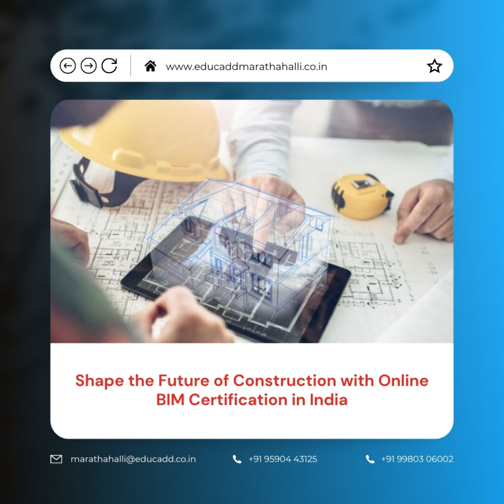 Online BIM Certification India
