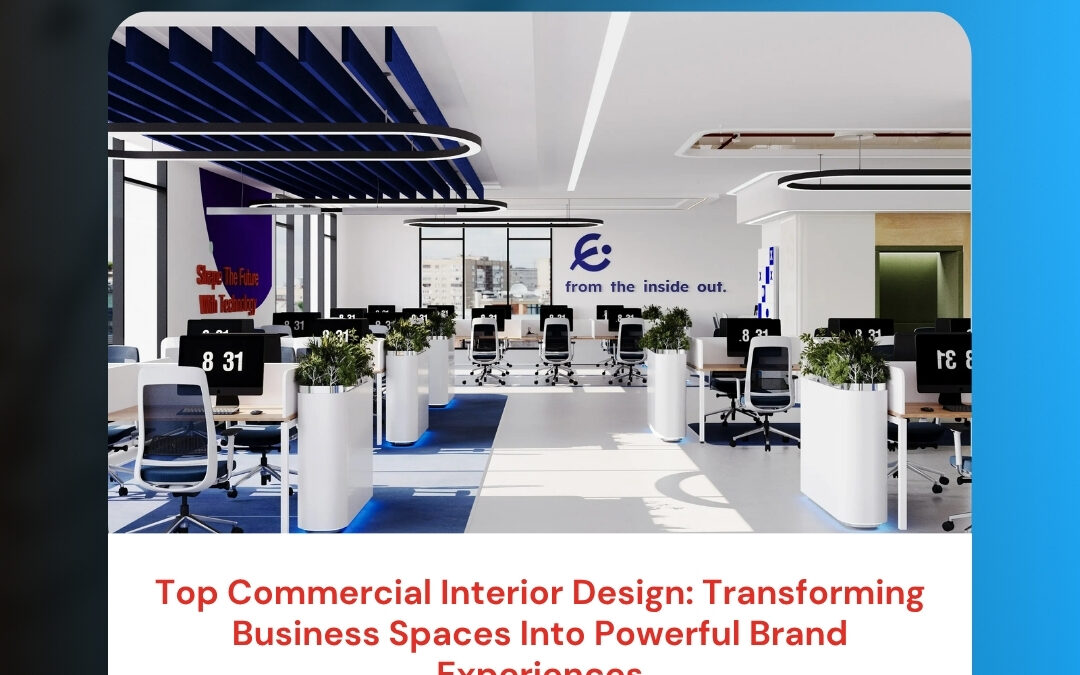 Top Commercial Interior Design: Transforming Business Spaces Into Powerful Brand Experiences